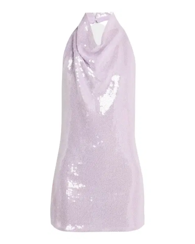 Retrofete Avenya Sequined Halter Mini Dress