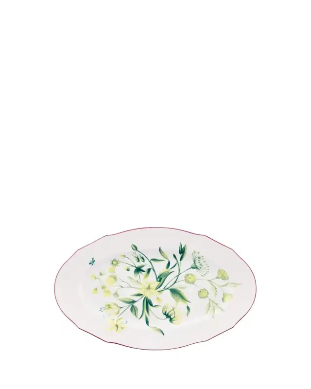 GINORI 1735 Florenza Acanto Oval Platter