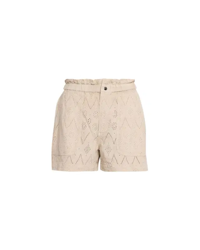 Etoile Isabel Marant Kisha Eyelet-Embroidered Twill Shorts