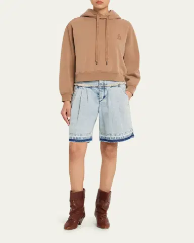 Etoile Isabel Marant Salmy Cotton Hoodie | Thumbnail 2