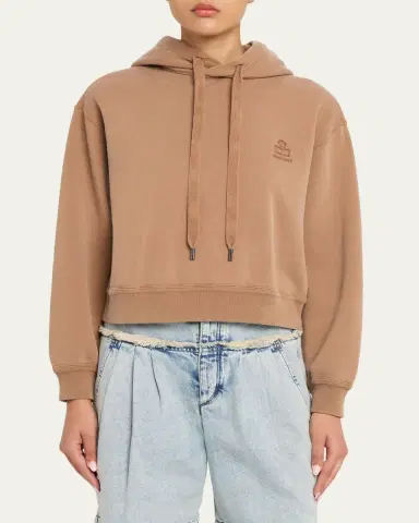Etoile Isabel Marant Salmy Cotton Hoodie | Thumbnail 4