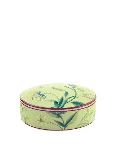 GINORI 1735 Florenza Acanto Round Covered Box | Thumbnail 1