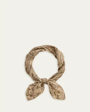 Ralph Lauren Purple Label Men's Paisley-Print Silk Neckerchief | Thumbnail 3