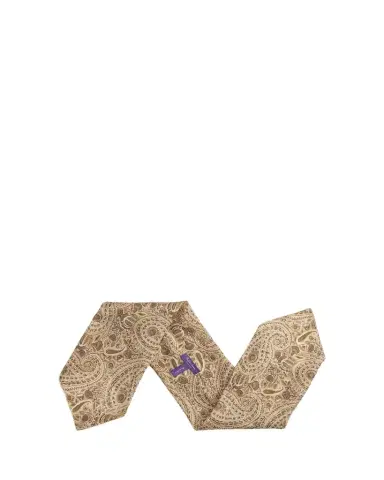 Ralph Lauren Purple Label Men's Paisley-Print Silk Neckerchief | Thumbnail 1