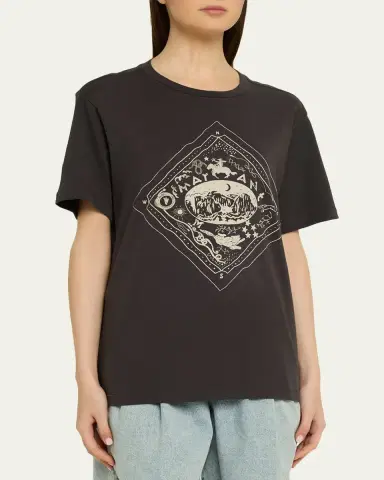 Etoile Isabel Marant Zewel Mayan-Print Cotton T-Shirt | Thumbnail 4 Etoile Isabel Marant Zewel Mayan-Print Cotton T-Shirt | Thumbnail 4