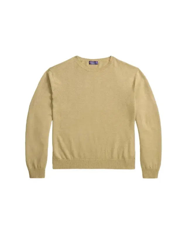 Ralph Lauren Purple Label Men's Cashmere-Blend Jersey Knit Crewneck Sweater