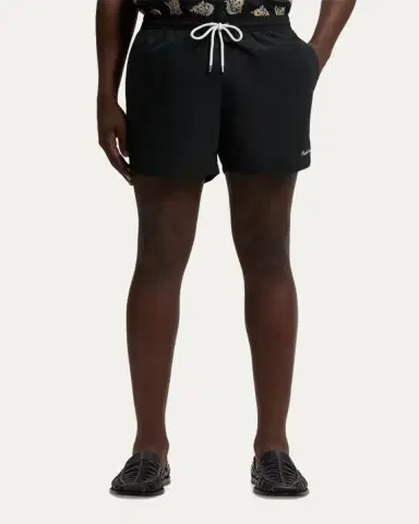 Ralph Lauren Purple Label Men's Amalfi Linen Swim Trunks, 4.5" Inseam | Thumbnail 4 Ralph Lauren Purple Label Men's Amalfi Linen Swim Trunks, 4.5" Inseam | Thumbnail 4