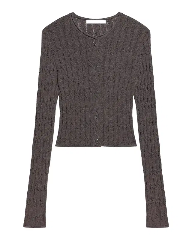 Helmut Lang Cable-Knit Cardigan