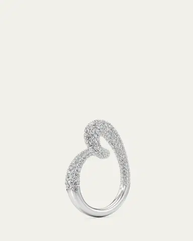 Unsaid Whirlwind Half Lab-Grown Diamond Pave Ring in 18K White Gold | Thumbnail 3 Unsaid Whirlwind Half Lab-Grown Diamond Pave Ring in 18K White Gold | Thumbnail 3