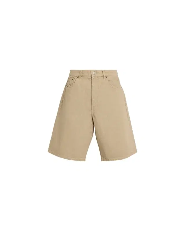 Men's Wide-Leg Denim Shorts