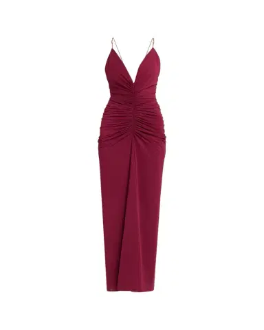 Ronny Kobo Anya Ruched Tissue Jersey Column Gown | Thumbnail 1
