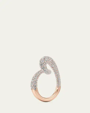 Unsaid Whirlwind Half Lab-Grown Diamond Pave Ring in 18K | Thumbnail 2 Unsaid Whirlwind Half Lab-Grown Diamond Pave Ring in 18K | Thumbnail 2