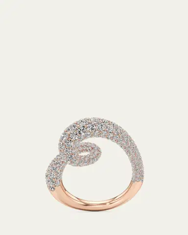 Unsaid Whirlwind Half Lab-Grown Diamond Pave Ring in 18K | Thumbnail 3 Unsaid Whirlwind Half Lab-Grown Diamond Pave Ring in 18K | Thumbnail 3