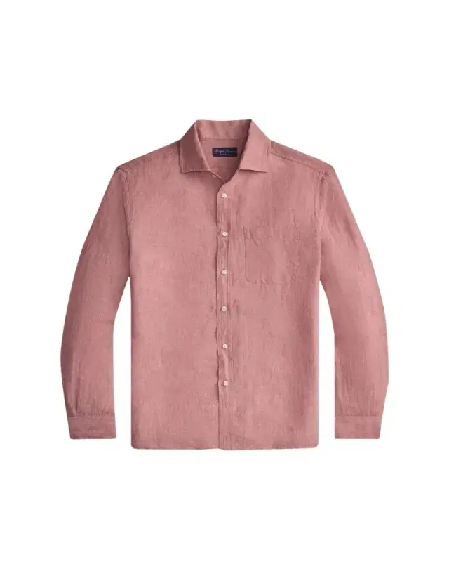 Ralph Lauren Purple Label Linen Chambray Shirt