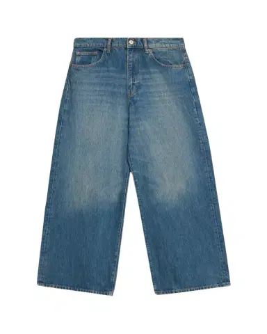 Jeanerica Men's Medium Blue Wide-Leg Denim Jeans | Thumbnail 1