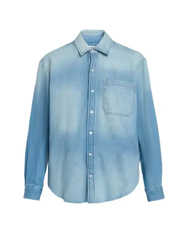RE/DONE Easy Long-Sleeve Denim Shirt