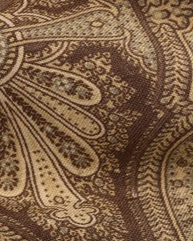 Ralph Lauren Purple Label Men's Paisley Linen-Silk Tie | Thumbnail 5 Ralph Lauren Purple Label Men's Paisley Linen-Silk Tie | Thumbnail 5