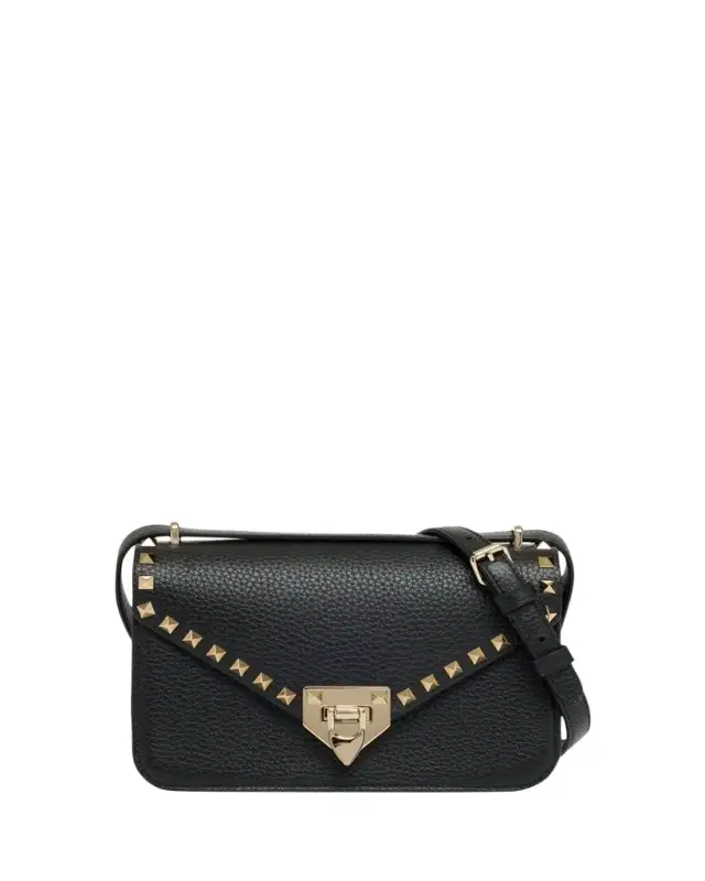 Valentino Garavani Small Rockstud Leather Shoulder Bag