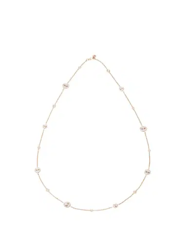 Pomellato 18K Rose Gold Diamond Pom Pom Dot Necklace | Thumbnail 1 Pomellato 18K Rose Gold Diamond Pom Pom Dot Necklace | Thumbnail 1