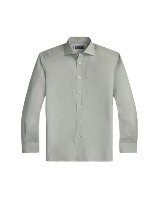 Ralph Lauren Purple Label Men's Cotton End-on-End Dress Shirt
