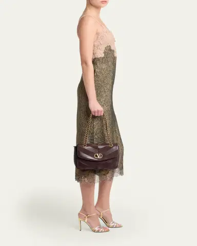 Valentino Garavani Djuna Medium Patchwork Chevron Shoulder Bag | Thumbnail 5 Valentino Garavani Djuna Medium Patchwork Chevron Shoulder Bag | Thumbnail 5