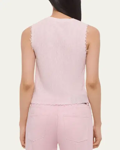 Helmut Lang Raw Edge Tank Top | Thumbnail 3
