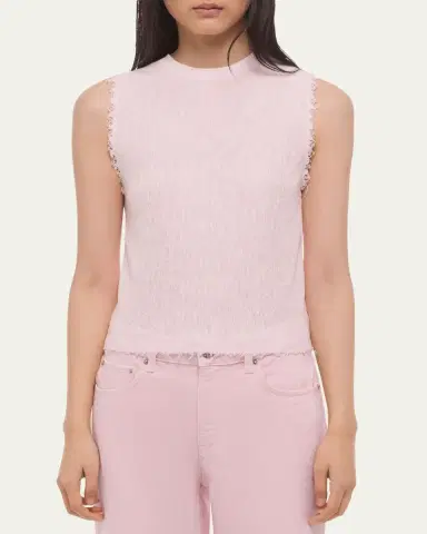Helmut Lang Raw Edge Tank Top | Thumbnail 4