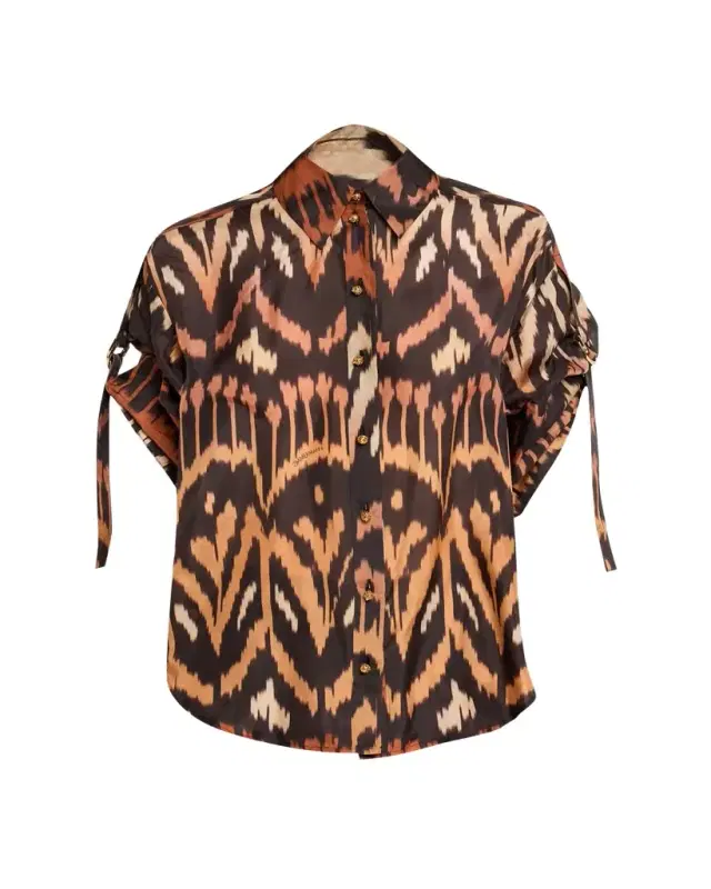 Aster Ikat Relaxed Shirt