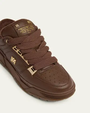 AMIRI Men's Chrome MA-1 Leather Low-Top Sneakers | Thumbnail 3 AMIRI Men's Chrome MA-1 Leather Low-Top Sneakers | Thumbnail 3
