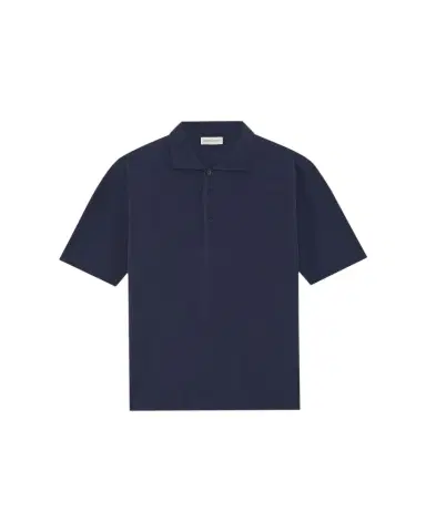 Frescobol Carioca Men's Cotton Pique Polo Shirt | Thumbnail 1