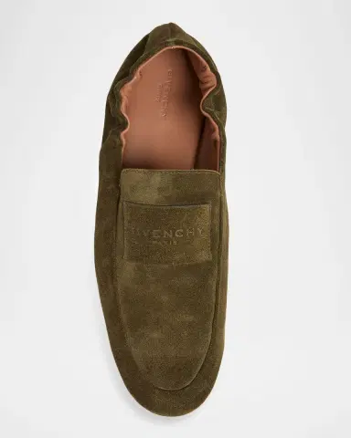 Givenchy Men's Suede Elasticized Loafers | Thumbnail 5 Givenchy Men's Suede Elasticized Loafers | Thumbnail 5