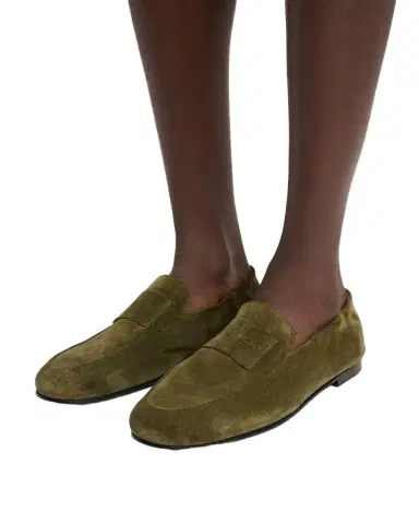 Givenchy Men's Suede Elasticized Loafers | Thumbnail 1 Givenchy Men's Suede Elasticized Loafers | Thumbnail 1