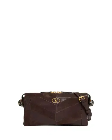 Valentino Garavani Panthea Small Patchwork Chevron Shoulder Bag | Thumbnail 1 Valentino Garavani Panthea Small Patchwork Chevron Shoulder Bag | Thumbnail 1