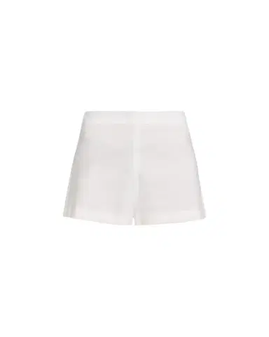 Alice + Olivia Hera Linen-Blend Flare Shorts | Thumbnail 1
