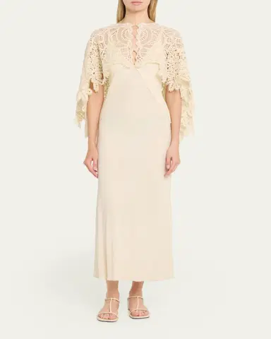 Sea Alina Lace Cape | Thumbnail 2 Sea Alina Lace Cape | Thumbnail 2