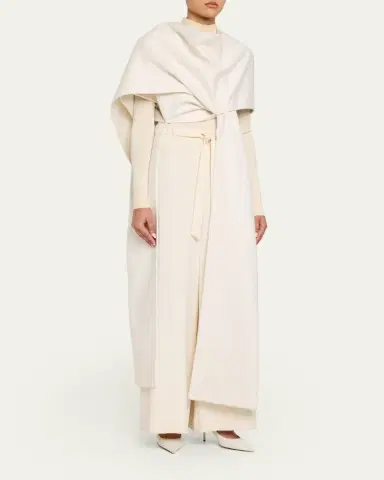 Balenciaga Cashmere Scarf Coat | Thumbnail 4