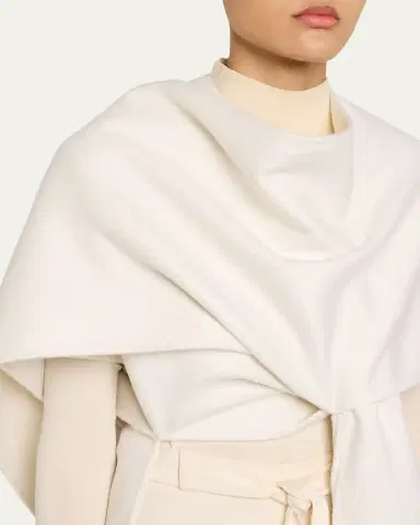 Balenciaga Cashmere Scarf Coat | Thumbnail 5