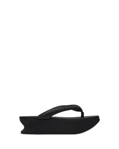 Balenciaga 90mm Gaeta Satin Platform Thong Sandals | Thumbnail 1 Balenciaga 90mm Gaeta Satin Platform Thong Sandals | Thumbnail 1