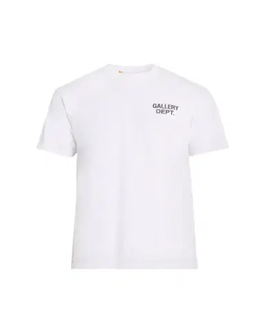 GALLERY DEPARTMENT Men's Cotton Jersey Logo-Back Crewneck T-Shirt | Thumbnail 1
