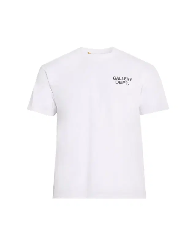 GALLERY DEPARTMENT Men's Cotton Jersey Logo-Back Crewneck T-Shirt