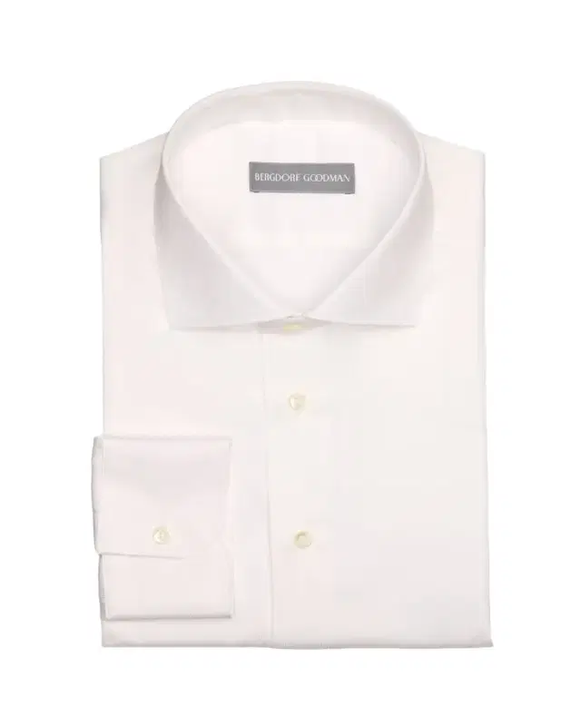Men's Textured Cotton Dress Shirt