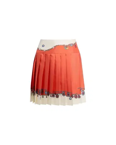Versace Printed Silk Twill Skirt | Thumbnail 1 Versace Printed Silk Twill Skirt | Thumbnail 1
