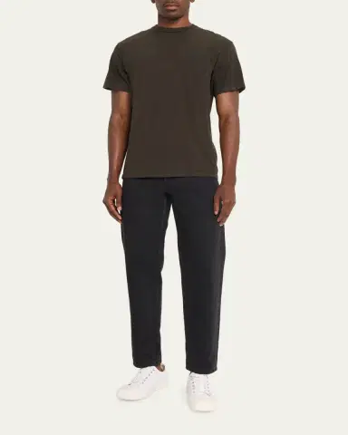GALLERY DEPARTMENT Men's Cotton Jersey Logo-Back Crewneck T-Shirt | Thumbnail 2 GALLERY DEPARTMENT Men's Cotton Jersey Logo-Back Crewneck T-Shirt | Thumbnail 2