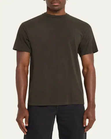 GALLERY DEPARTMENT Men's Cotton Jersey Logo-Back Crewneck T-Shirt | Thumbnail 4 GALLERY DEPARTMENT Men's Cotton Jersey Logo-Back Crewneck T-Shirt | Thumbnail 4