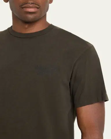 GALLERY DEPARTMENT Men's Cotton Jersey Logo-Back Crewneck T-Shirt | Thumbnail 5 GALLERY DEPARTMENT Men's Cotton Jersey Logo-Back Crewneck T-Shirt | Thumbnail 5