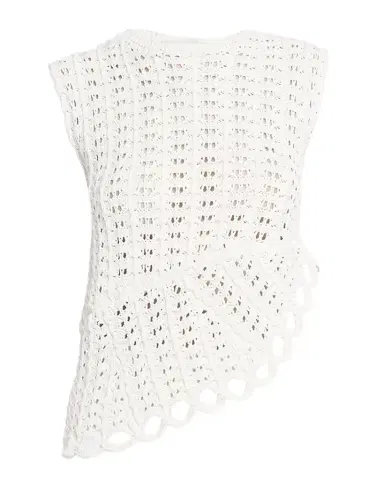 Loulou de Saison Saez Crochet Asymmetric Sleeveless Top | Thumbnail 1 Loulou de Saison Saez Crochet Asymmetric Sleeveless Top | Thumbnail 1