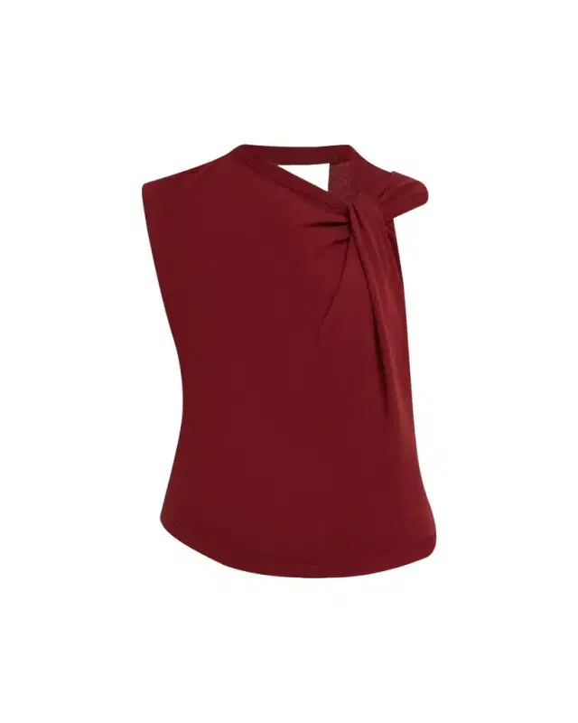 Nayda Asymmetric Cotton T-Shirt