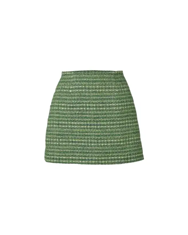 Carolina Herrera Tweed Mini Skirt
