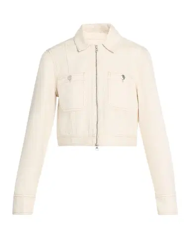 Veronica Beard Patty Cropped Denim Moto Jacket | Thumbnail 1
