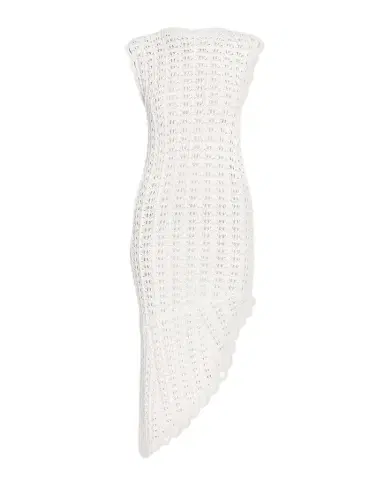 Loulou de Saison Malena Asymmetric Crochet Dress | Thumbnail 1 Loulou de Saison Malena Asymmetric Crochet Dress | Thumbnail 1
